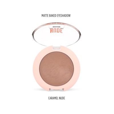 GOLDEN ROSE Nude Look Matte Baked Eyeshadow 2.5g - Caramel Nude